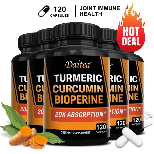 Turmeric Curcumin with BioPerine 95%-Better Absorption