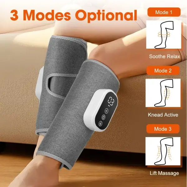 360° Air Pressure Heating Calf Massager Wireless
